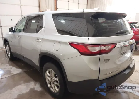 2021 Chevrolet Traverse Awd Ls z USA, uszkodzony, nr VIN 1GNEVFKW8MJ259130